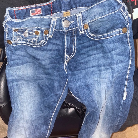 TRUE RELIGION SUPER RICKY T AUTHENTIC BUDDHA *RARE* - Picture 1 of 3